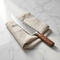 YAYLA — Couteau de Chef Forgé 21cm Manche Bois