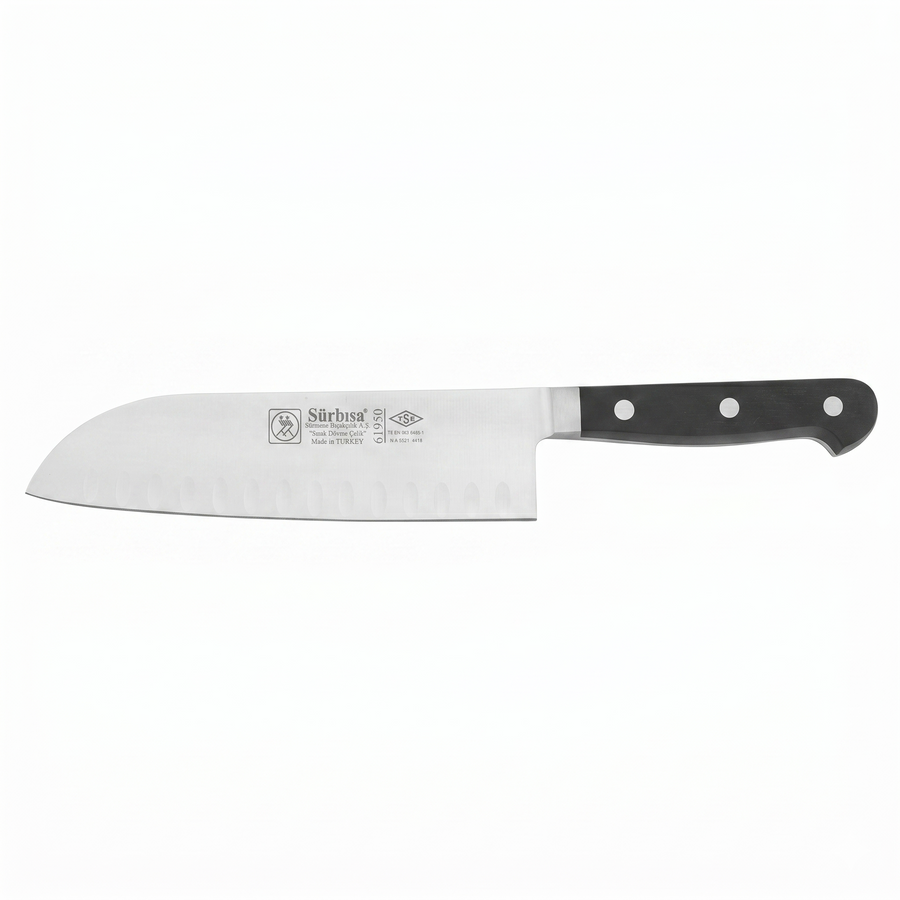 YAYLA — Couteau Santoku 18cm Forgé à chaud